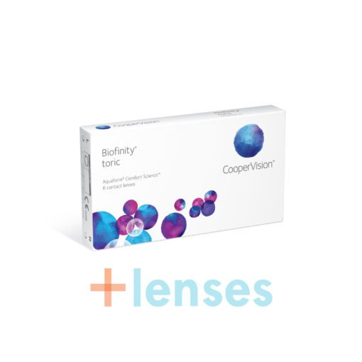 Vos lentilles de contact Biofinity Toric sont disponibles en Suisse au meilleur prix