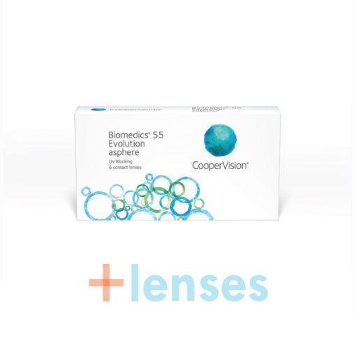 Commandez simplement au meilleur prix vos lentilles Biomedics 55 Evolution en Suisse