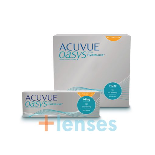 Vos lentilles de contact Acuvue Oasys 1-Day for Astigmatism sont disponibles en Suisse au meilleur prix