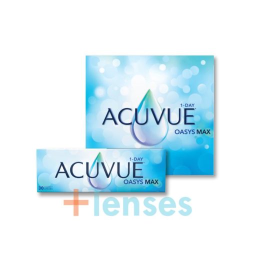 Vos lentilles de contact Acuvue Oasy 1-Day Max 90 lentilles au meilleur prix Suisse