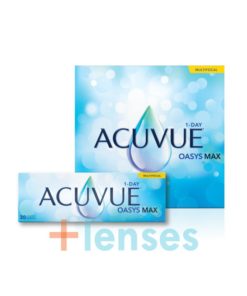 Vos lentilles de contact Acuvue Oasy 1-Day Max Multifocal 90 lentilles au meilleur prix Suisse