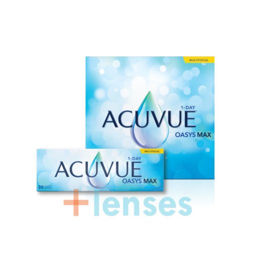 Your Acuvue Oasy 1-Day Max Multifocal 90 lenses at the best price Switzerland