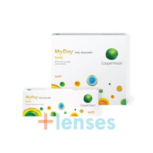 Vos lentilles de contact MyDay Daily Disposible Toric sont disponibles en Suisse au meilleur prix